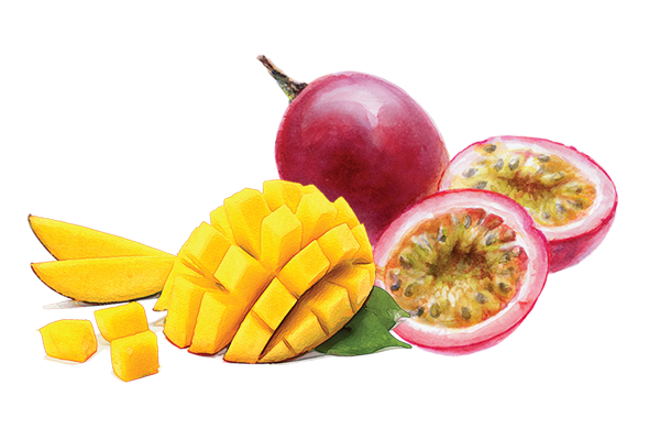 Mango & Passion Fruit Smoothie Juice